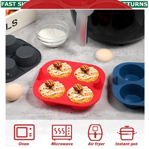 Silicone muffin molds for air - silicone,