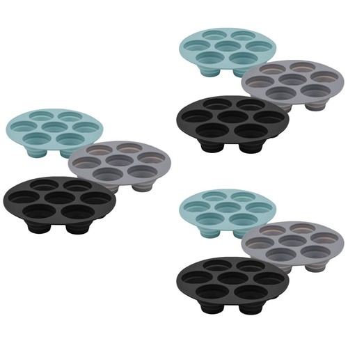 Pcs silicone muffin trays - 3,