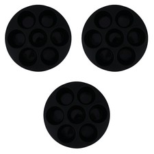  Set of 3 Silicone Muffin
