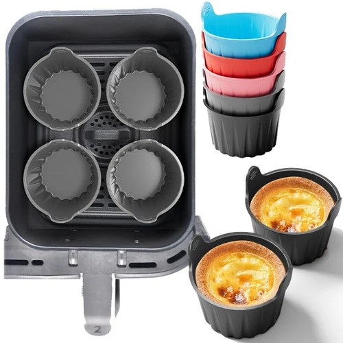 Silicone air fryer egg poacher - silicone,