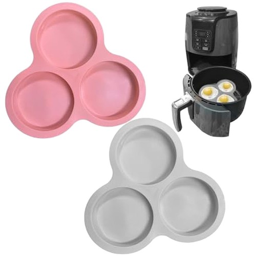 2pcs nonstick silicone egg - 2pcs, pan