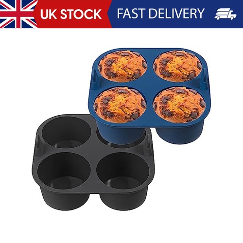 Silicone deep muffin tray - silicone,